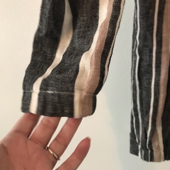 NWOT Loft Linen Button up Jacket size XXSP - Picture 6 of 8